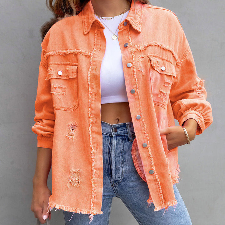 Elisia-Denim Jacket