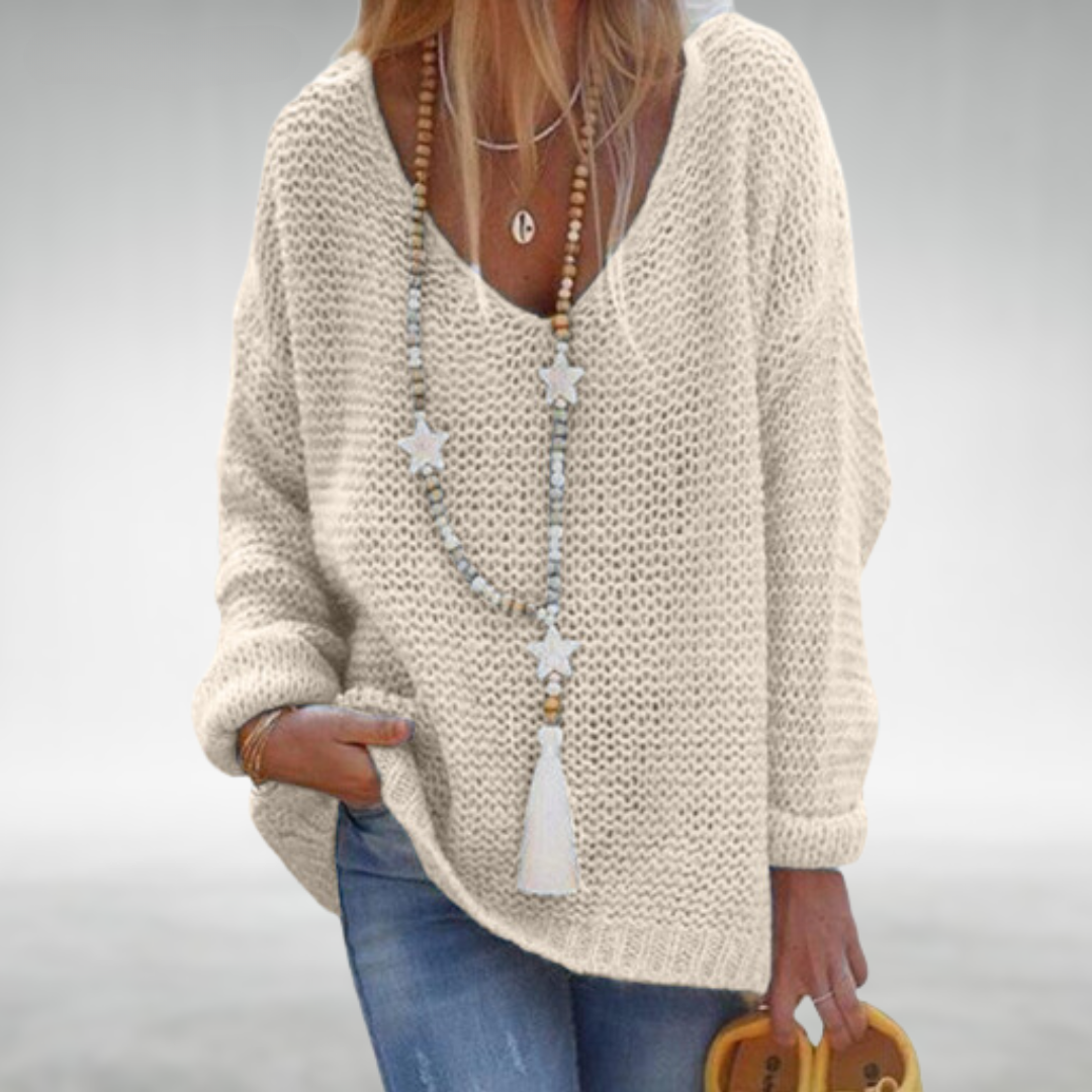 Euphie™ | Cozy Knit Oversized Sweater