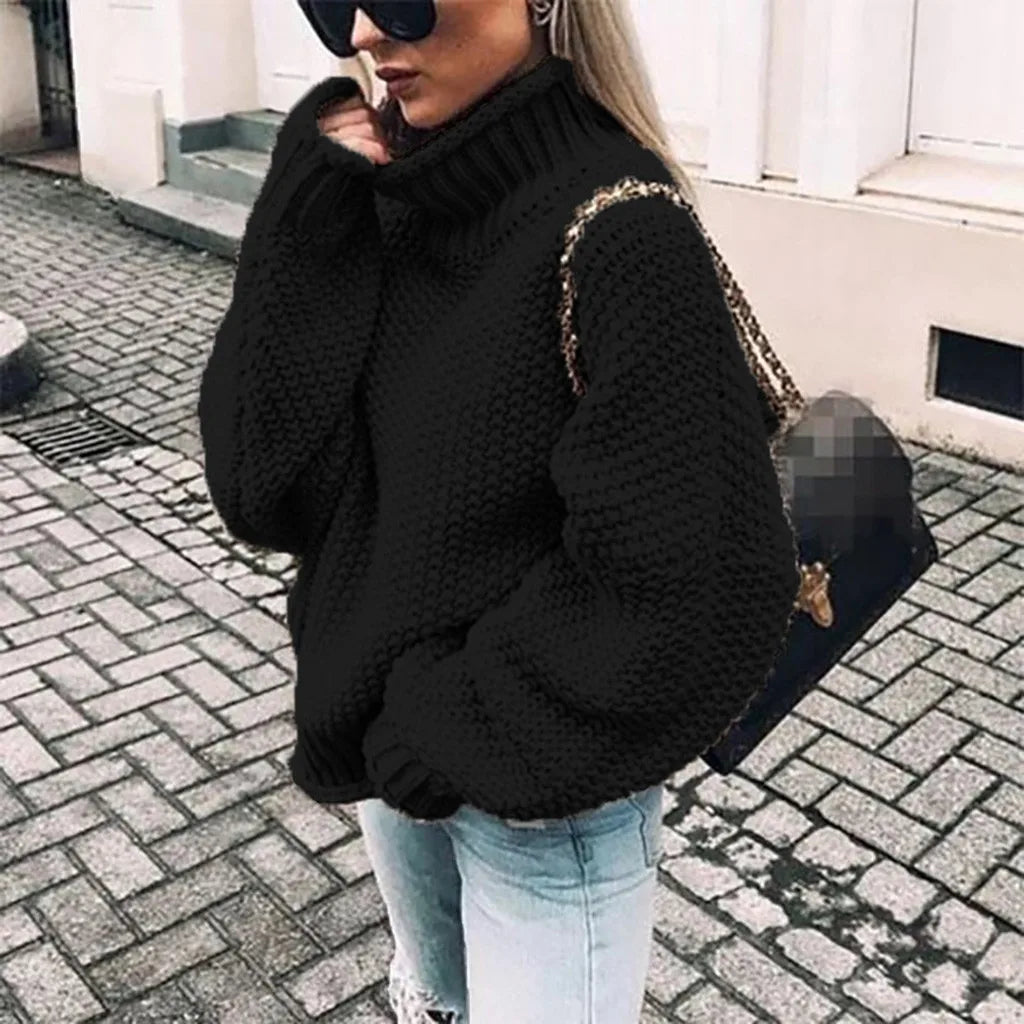 Esmee™ | Chunky Knit Turtleneck Sweater