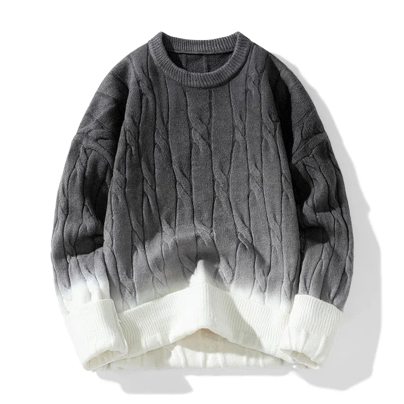 Armand™ | Ombre Cable-Knit Sweater