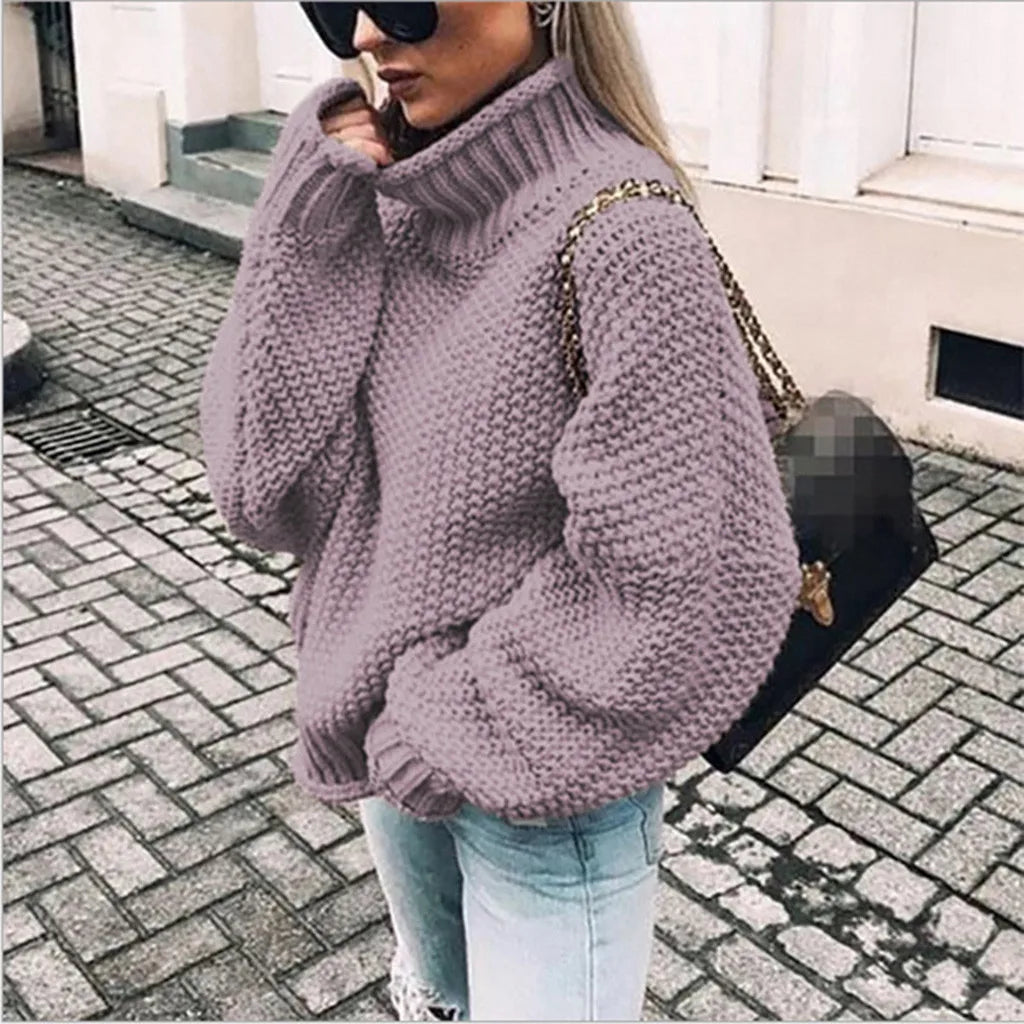 Esmee™ | Chunky Knit Turtleneck Sweater