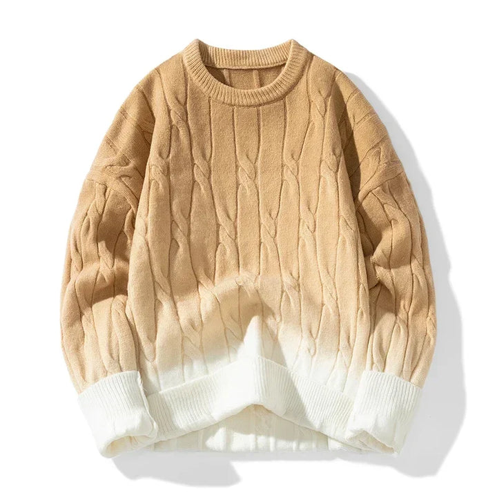 Armand™ | Ombre Cable-Knit Sweater