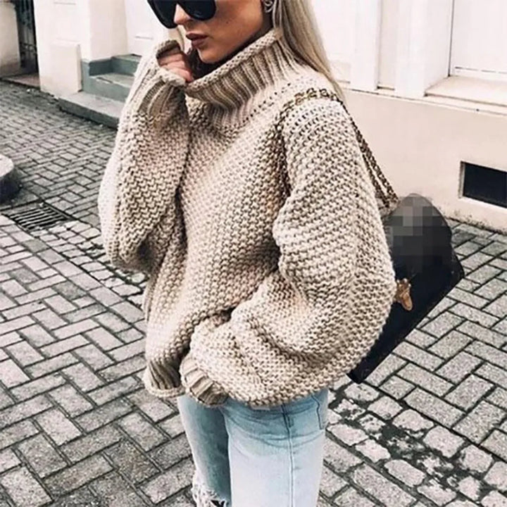 Esmee™ | Chunky Knit Turtleneck Sweater