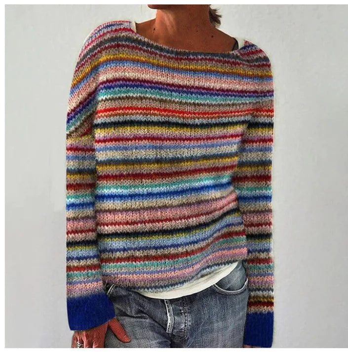 Lila™ | Joyful Nordic Knit Sweater