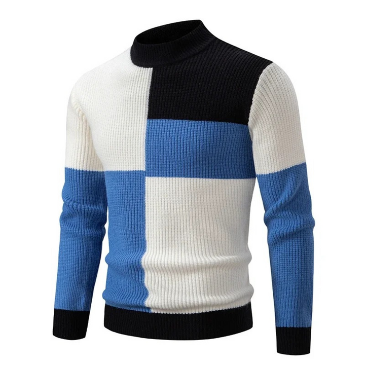 Ryan™ | Color-Block Knit Sweater