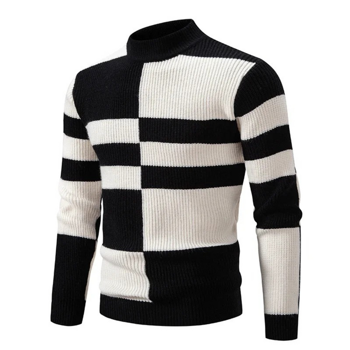 Ryan™ | Color-Block Knit Sweater